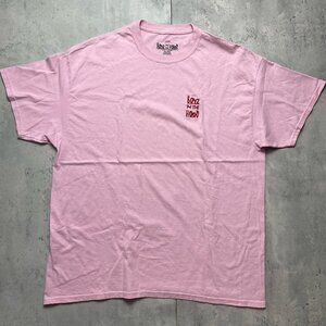 Official Boyz N The Hood Embroidered T-Shirt Pink Mens Tee Size‎ XL Ice Cube